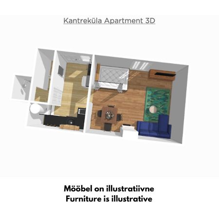 Kantrekuela Apartment Вильянди Экстерьер фото